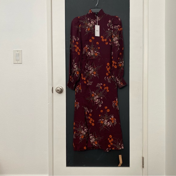 NWT Reformation Petites Aude Dress Emmeline (Size 6P) - Picture 7 of 10